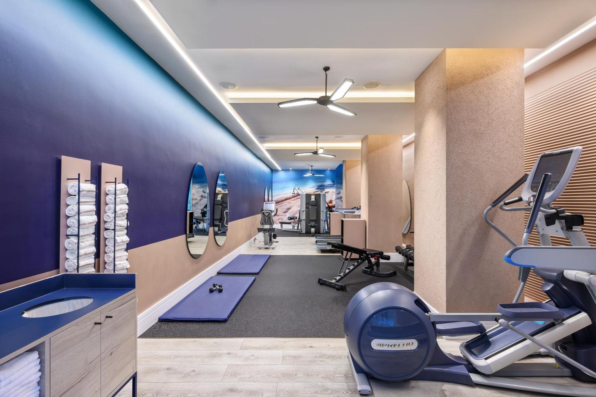 Nevo By Isrotel Collection Ein Bokek Eksteriør bilde The gym at the hotel